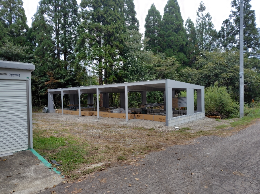 イナバガレージ　ガレーディア5連棟　GRN-3157SL-4　GRN-2657SL　豪雪型の写真