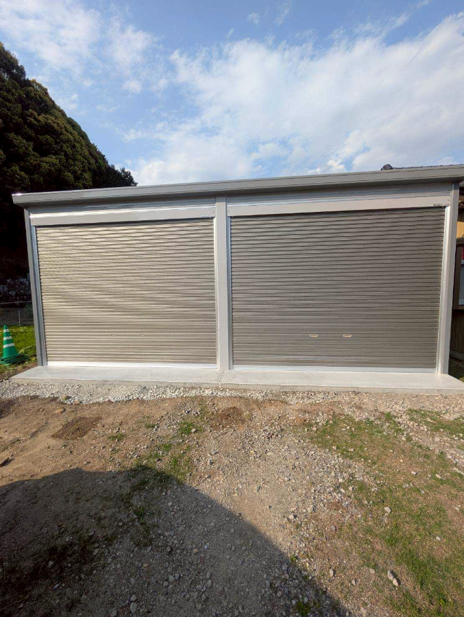 イナバガレージ2連棟　ガレーディア　GRN-3657JL-2の写真